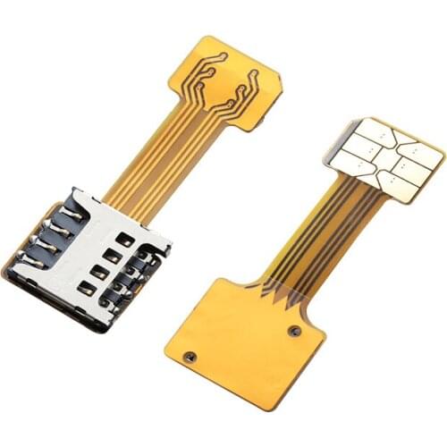 Universal TF Hybrid Sim Slot Dual SIM Card Adapter Micro SD Extender Nano Cato Android Phone Dual SIM Card Adapter