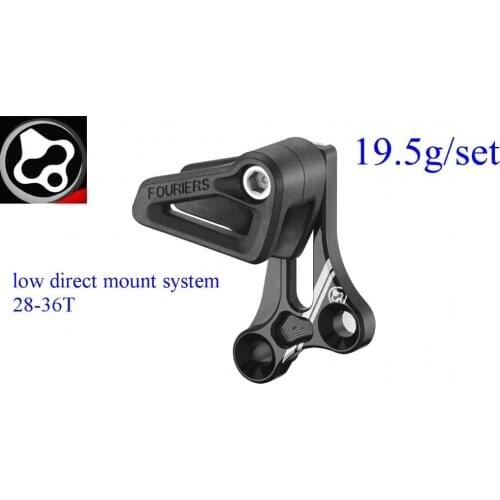 FOURIERSMTB Chain Guide Guard Single Ring 1x System 28T 36T Mini Mountain Bikes Chain Drop Catcher Bicycle Parts