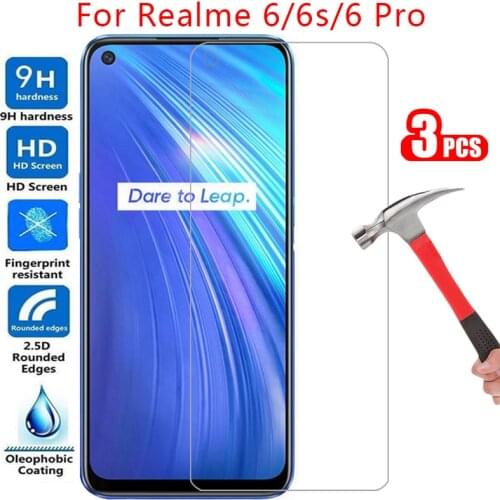 Protective tempered glass for realme 6s 6 pro s screen protector on realmi 6pro s6 realme6 realme6s film realmi6 realmi6s reame