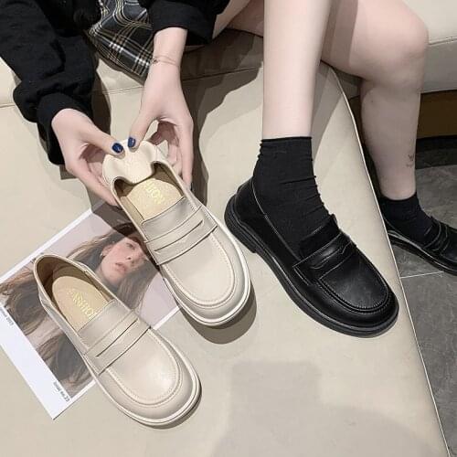New Women Flat Shoes Fashion Round Toe Comfortable Shoes Women Daily Flats Woman Footwear Size 35-40