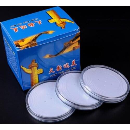 10 PCS/Lot Round Money Storage Box 70mm Silver Coin Commemorative Coins Collection Box PS Inner Height 5mm