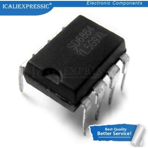 10PCS SD6864 DIP SD 6864 DIP-8 DIP8