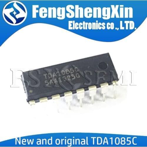2pcs New original TDA1085 TDA1085C TDA1085CG DIP-16 Universal Motor Speed Controller IC