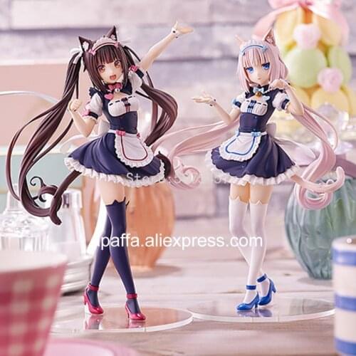 24cm NEKOPARA Chocola & Vanilla Anime Figure Chocola/Vanilla Action Figure Toy PARADE Nekopara Chocola Figure Collectible Toys