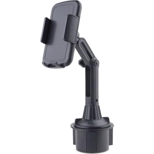 Adjustable Height Angle SUV Car Cup Holder Mount for -iphone 3.5-6.7" Cellphone T5UA