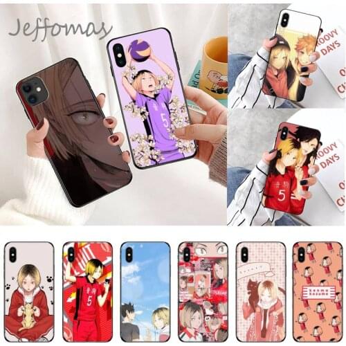Anime Kenma Kozume Of Haikyuu Phone Case for iPhone 11 12 mini pro XS MAX 8 7 6 6S Plus X 5S SE 2020 XR