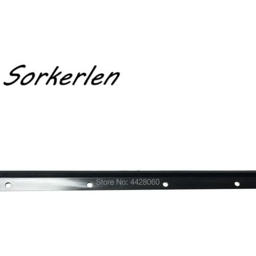 G2.431.193/01,HD SM52 metal & rubber wash up blade,536mm X 28mm X 0.5mm,6holes,HD replacement parts