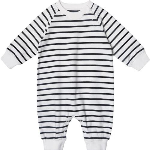 Brand New Newborn Infant Toddler Baby Boy girl Kid Overall Romper Jumpsuit Striped long Sleeve Clothes Patchwork spring Outfits