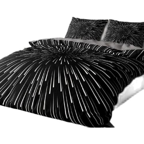 100% Cotton Double Duvet Cover Set Black Duvet Cover Set With Pillowcase Bedding Set Double Full Queen King الفراش مجموعة