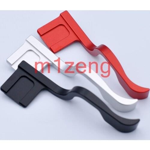 Metel Thumb Up hot shoe hand Grip Hotshoe cover Made bracket for fujifilm fuji X-H1 XH1 Camera red silver black