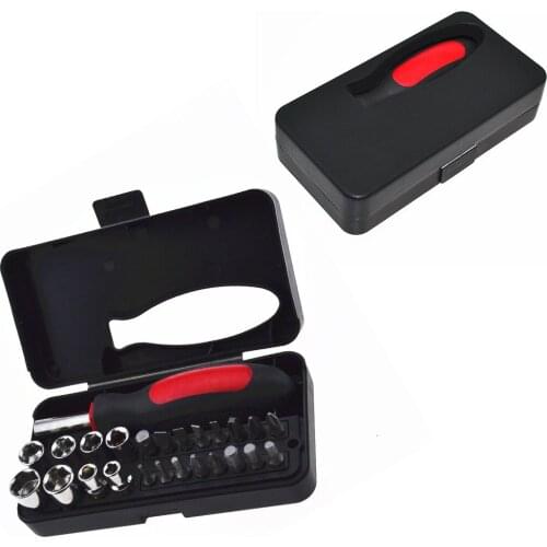 Hardware Tool Set 25 in 1 Tool Set Tool Hardware Tool Set 25PC Bit Socket Hardware Tool Set Tool Set