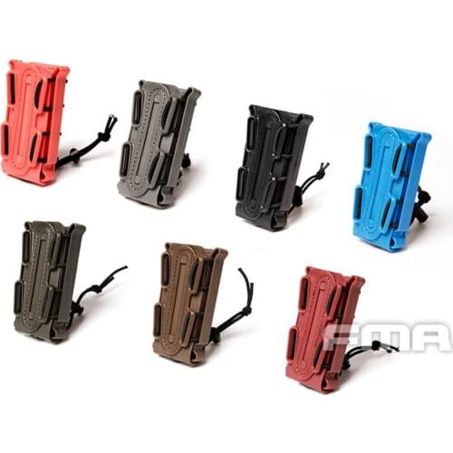 New FMA Outdoor Tactical Soft Shell Scorpion Mag Magazine Pouch Carrier for 9mm TB1259 BK/DE/FG