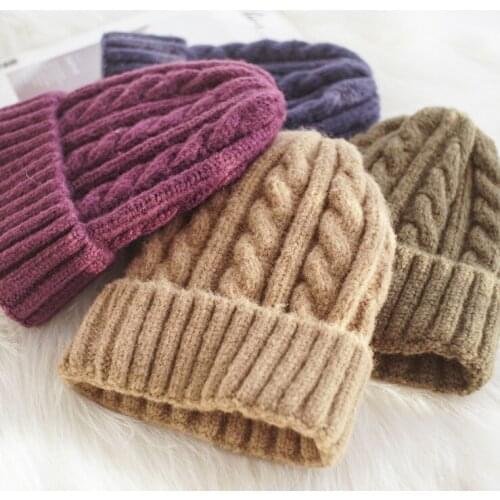 Autumn 2020 Winter beanie Women Hat Men beanies for ladies bonnet femme knitted cap pink black Red Hip Hop Style