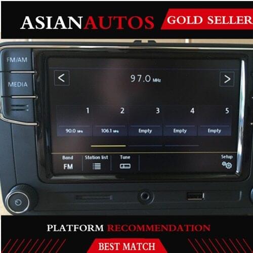 RCD330G Plus RCD330 6.5" MIB Radio For VW Passat Polo Golf 5 6 Jetta CC Tiguan Car Radio 6RD035187A
