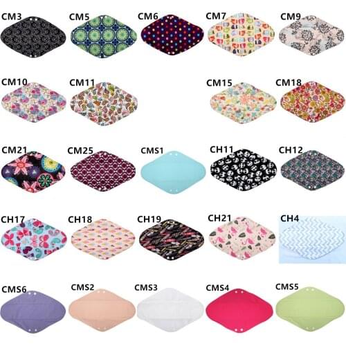 [Sigzagor] 10 Extra Large XL Overnight Reusable Bamboo CHARCOAL Mama Cloth Pads,Menstrual Maternity Pads,14"/35cm 42 Designs