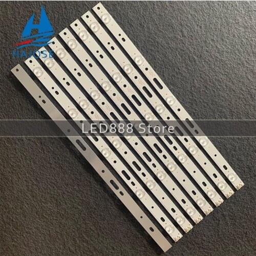 8Pieces/lot FOR 43 "LCD backlight bar skyworth 43E3000 43e3500 5800-W43001-3P00 02K03177A 3V 100%NEW