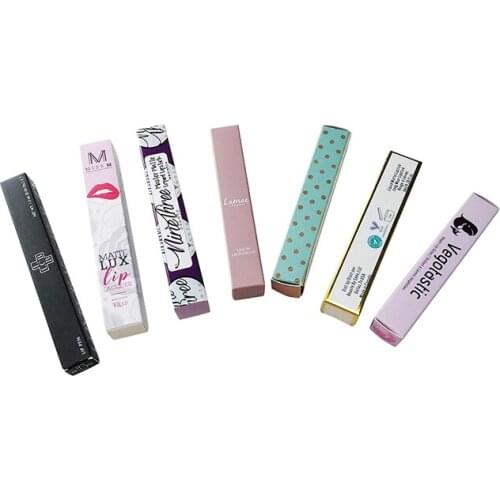 High Quality Custom Foldable Lipgloss Packaging Box
