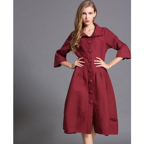 Casaco Feminino Autumn Outwear Women Trench Coat Long Coats Ladies Big Size High Quality Coat Women Abrigo Mujer KJ122