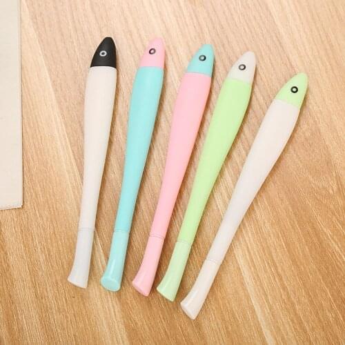 1pcs Creative small fish styling gel pen Cute cartoon student water-based pen Personality office supplies sign pen stationery