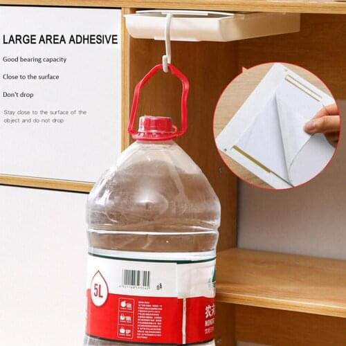 1pc Hidden Storage Box Self Adhesive Under Desk Drawer Organizer Table Under Paste Stationery Case Compasses Supplies Pencil Box