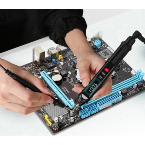 3.0V Digital Multimeter Sensor Pen Tester Automatic Power-off AC/DC Voltage Meter Factories Laboratories Capacitance Tester Pen