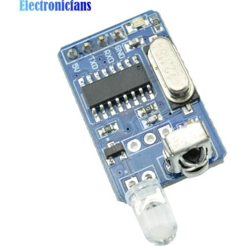5PCS 5V IR Infrared Remote Decoder Encoding Transmitter Receiver Wireless Module