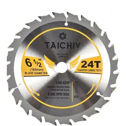 6.5 inch 24T hot sale Cemented Carbide Manual Cutting Machine, Desktop Cutting Machine And Other Electric Tools Cutting