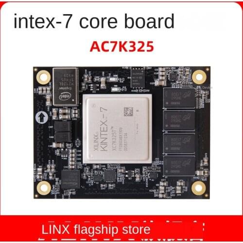 Alinx Xilinx FPGA Core Plate Kintex-7 K7 XC7K325 7325 Black and Golden Industrial AC7K325