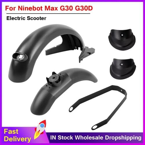 Electric Scooter Rear Mudguard Rear Fender Support For Ninebot Max g30 Accessories Water Baffle Rear Shield Tyre Splash Guard