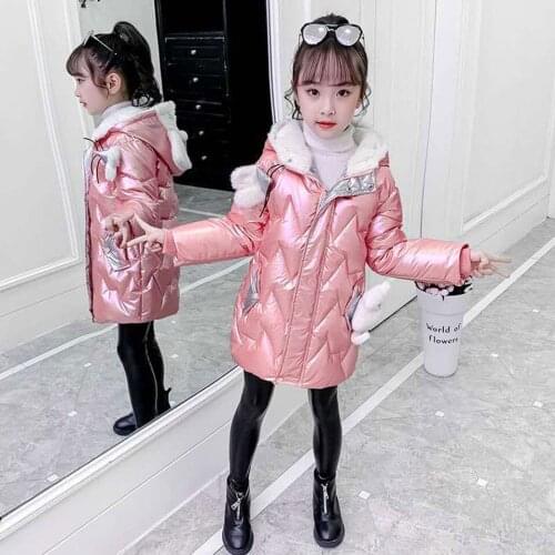 Children Outerwear Warm Coat Warm Casual Kids Girls Clothes Waterproof Windproof Thicken Girls Parkas Autumn And Winter Parka