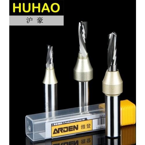 Double-Edge Spiral Straight Knife Woodworking Arden Milling Cutter Hard Alloy Mill Tool 1/2*6*15 Arden 1802