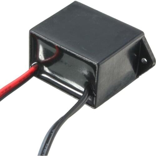 Haoyuehao Black 12v power supply DC to AC Inverter for EL Lamp Wire Electroluminescent 5M Meters led driver volt led