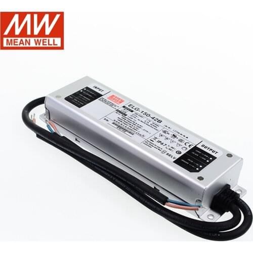MEAN WELL ELG-150-48B-3Y 150W 48V dimming LED Driver 110V/220V AC to 48V DC 3.13A 150W waterproof Meanwell Dimmable Power Supply