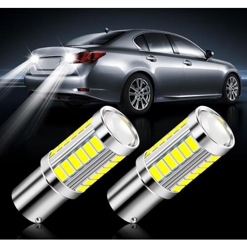 1x P21W 1156 BA15S LED Bulbs Car Reverse Light for Kia Rio 3 Picanto Ceed Cerato Sportage K2 K3 K5 For Hyundai I30