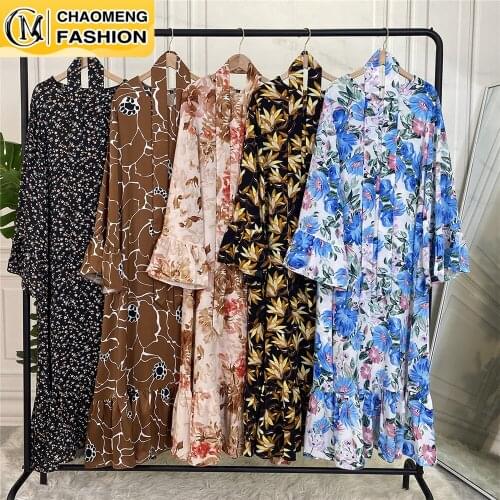 Musulman De Mode Abaya Dubai Elegant Fashion Hijab Dress Turkey Kaftan Islam Clothing Arab Maxi Ramadan Vestidos Modest Robe