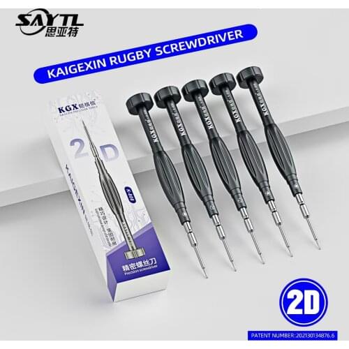 Precision Screwdriver Kit 0.8 Pentalobe 0.6 Y 1.5 Phillips T2 Magnetic Screw Driver Bit Set for iPhone Huawei Repair Hand Tools