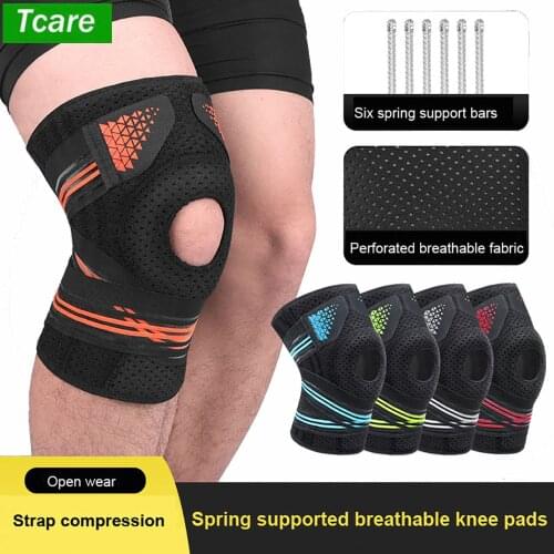 Tcare Adjustable Compression Knee Patellar Tendon Support Brace for Men Women, Arthritis Pain, Injury Recovery, Running, Workout