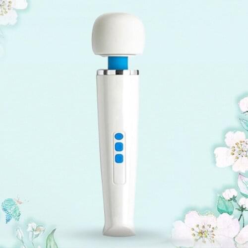 Handheld Electric Massager with 4 Vibration Modes G Spot Vibrator Stimulation Rechargeable Adult Sex Toy for Women Couples