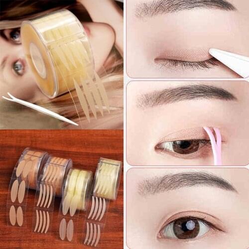 600 Pcs Self Adhesive Double Eyelid Lift Strips Big Eyes Make up Eyelid Tape Stickers MH88