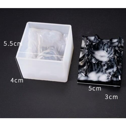 Diy Crystal Epoxy Mountain Sea spray Spindrift Ornaments Molds Broken Mountain Decoration 2020 New Silicone Mold