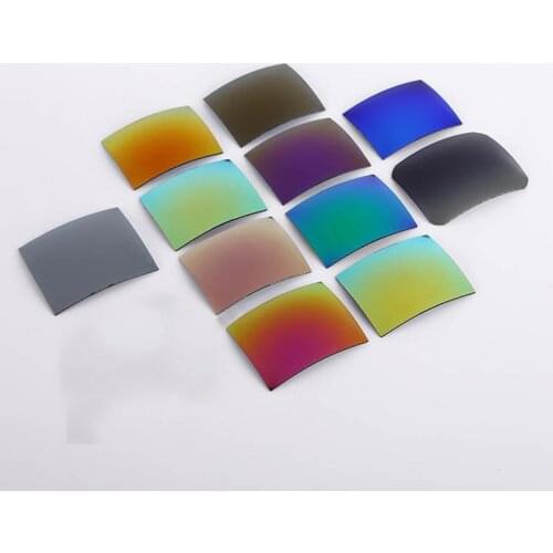 65*55*1.0mm TAC Multicolor Polarized Sunglasses Lens Women Men Anti Blue Light Coating Shades Sun Glasses Lens Custom Sunglasses