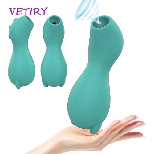 Vagina Sucking Vibrator Oral Sex Blowjob 7 Speeds Nipple Sucker Massage Sex Toys for Women USB Charging Clitoris Stimulator