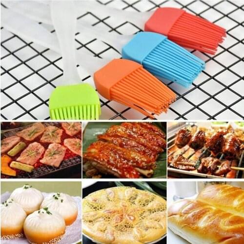 1Pcs BBQ Brush Cake Brush BBQ Accessories Healthy Liquid Oil Butter Bread Pastry Brush For Kitchen Accessories