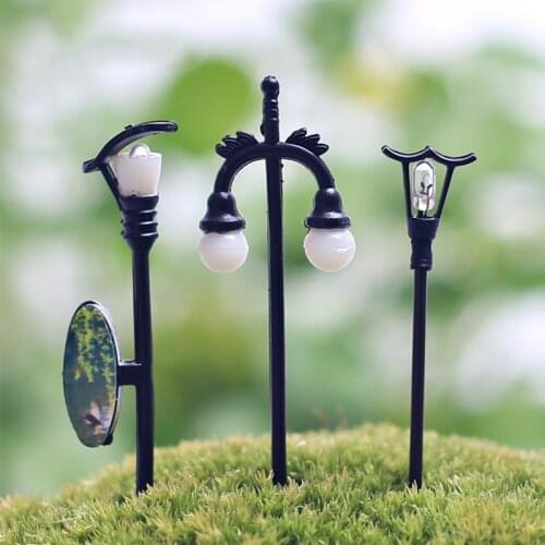 Craft Vintage DIY Miniature Lamp Creative 1PC Garden Home Decoration Mini Artificial Micro Landscaping