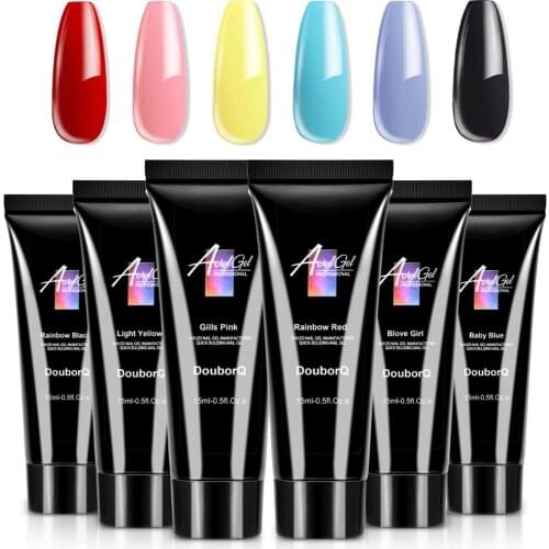 15ml Color Builder Gel Nail Polish Jelly Gel Finger Nail Extension Hard Nail gel Extension Gel Polish