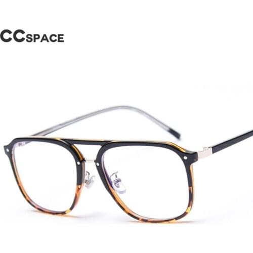 49357 Square TR90 Glasses Frames Retro Men Women Optical Fashion Computer Glasses