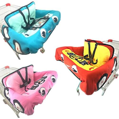 Baby Children Supermarket Shopping Cart Cushion Dining Chair Protection Safety Travel Portable Cushion