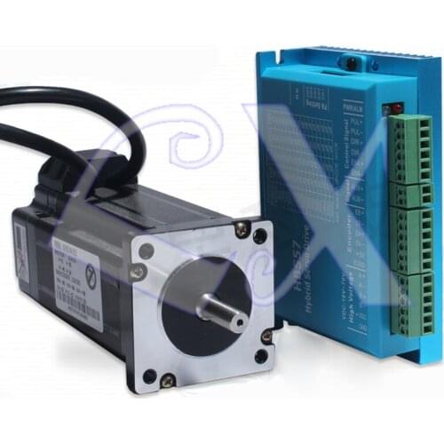 60 closed loop Stepper Motor Driver kit DC16-70V 2000rpm 3NM High hybrid motor 60HSE3N-D25 + HBS57 Driver with 3M encoder line