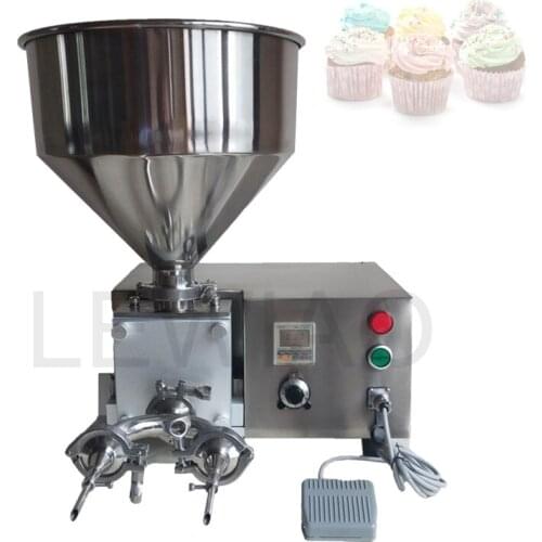 Commercial Manual Cream Puff Filling Machine Manual Stainless Steel Bread Jam Injection Machine