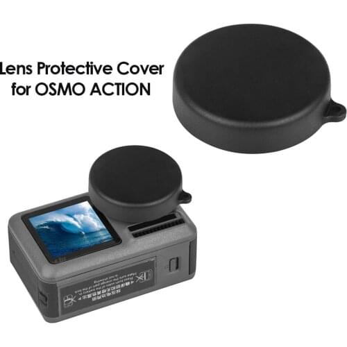Action Camera Lens Cap Plastic Soft Set Protection Hood Cover Carrying Handheld Camera Elements for DJI OSMO ACTION